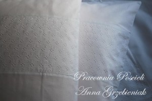 Biel, haft, batyst 160x200