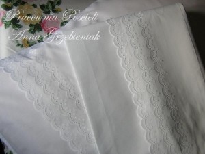 Poszewka z haftem 50x60
